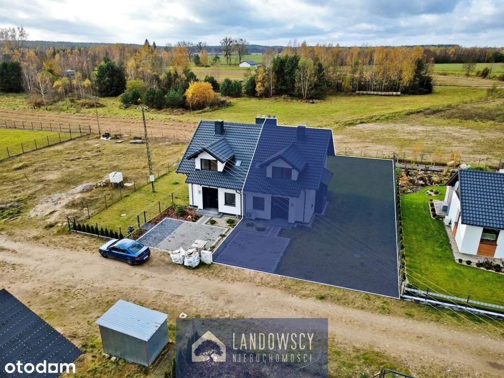 Energooszczędny dom z pompą ciepła blisko Borów! - Pełny obrazek: 2/20