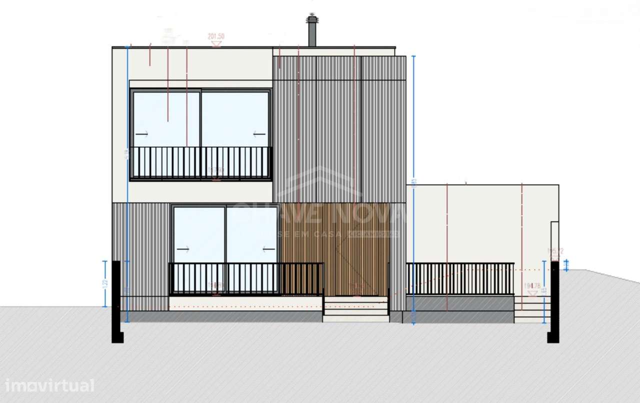 Terreno para construção  Moradia Geminada V3 com projeto aprovado |... - Grande imagem: 2/12