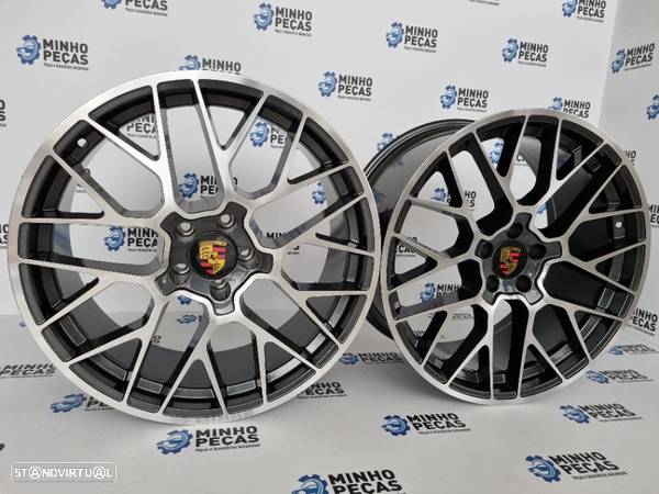 Jantes Porsche Macan RS Spyder em 20 GunMetal Polido - 2