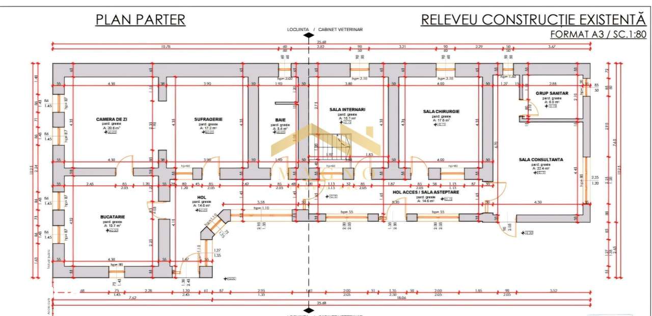 Casa de inchiriat in Vladimirescu (pretabil pentru Birou,Cabinet etc.) - Imagine principală: 4/20