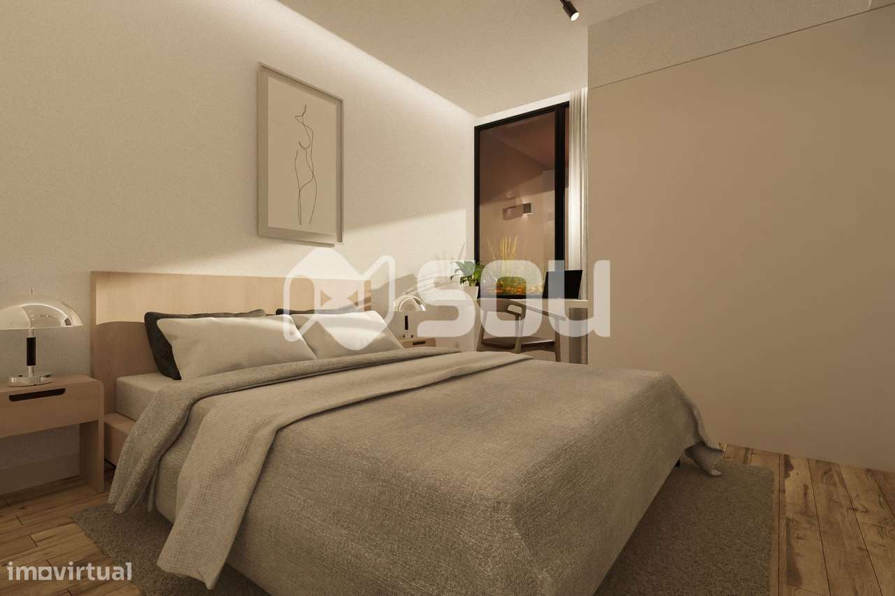 Apartamento T1 num condomínio moderno e completo em Alfena - Grande imagem: 4/9