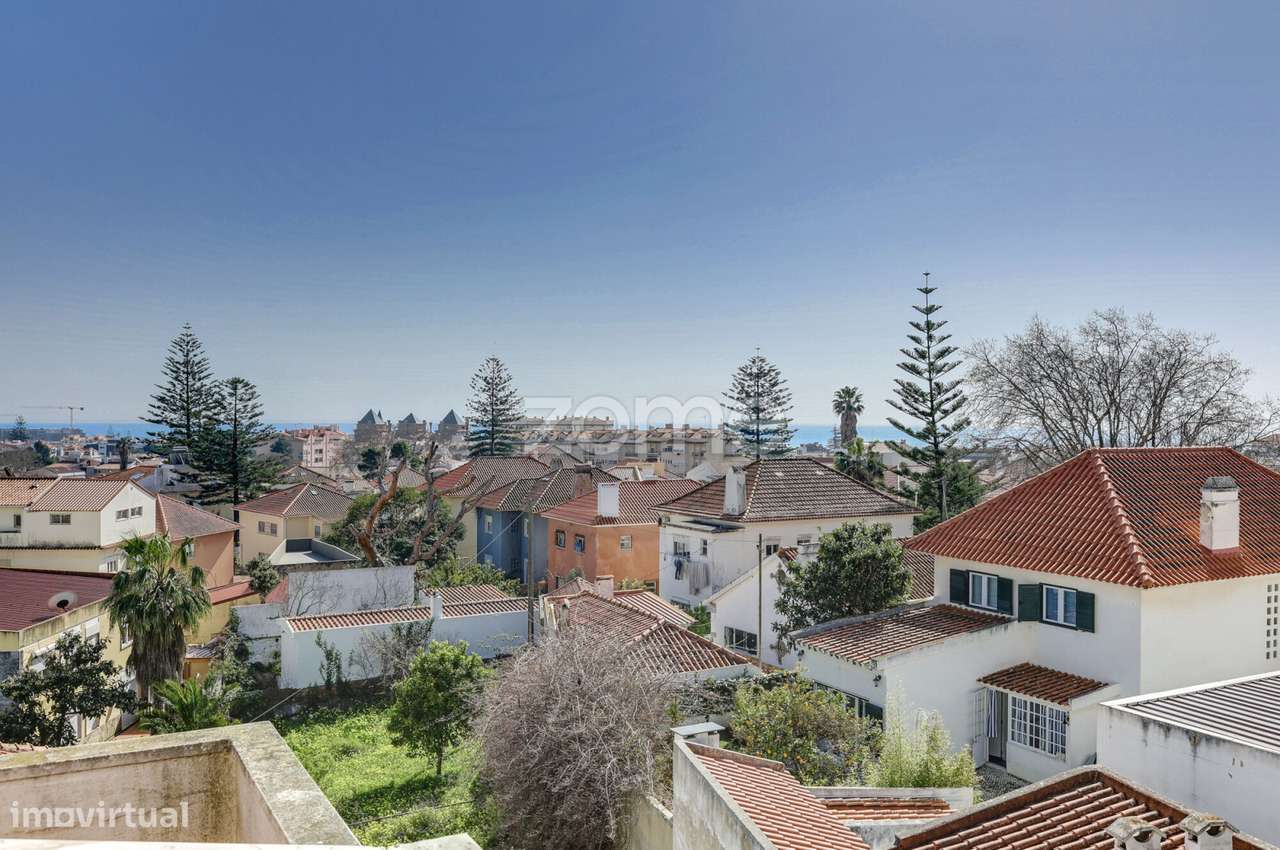 Apartamento T3 com vista mar na Parede-3