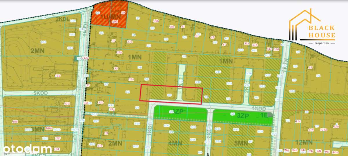 Sławin - boczna ul. Poligonowej - Pełny obrazek: 2/3