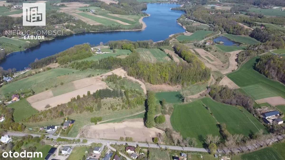 Działka inwestycyjna z widokiem na jezioro – Bącz - Pełny obrazek: 5/18