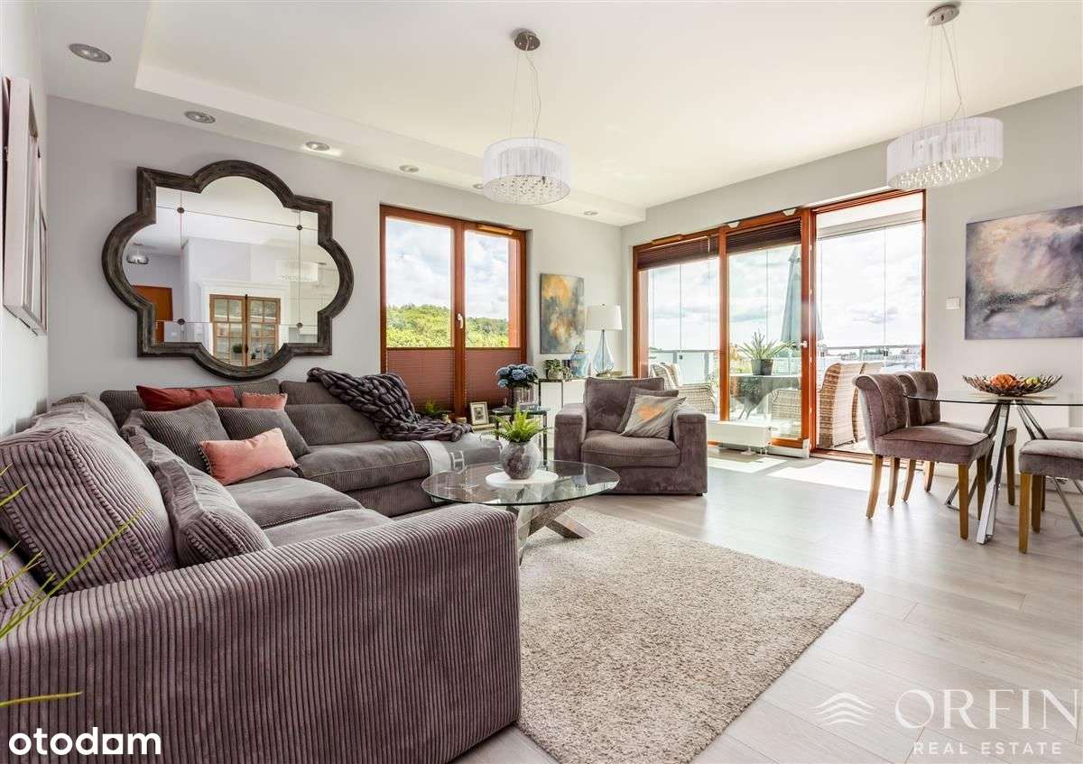 Wyjątkowy apartament na wynajem z panoramicznym wi