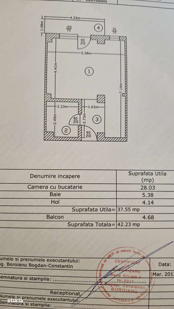 Chierie garsoniera, Militari Residence, Tineretului 13 - Imagine principală: 4/4