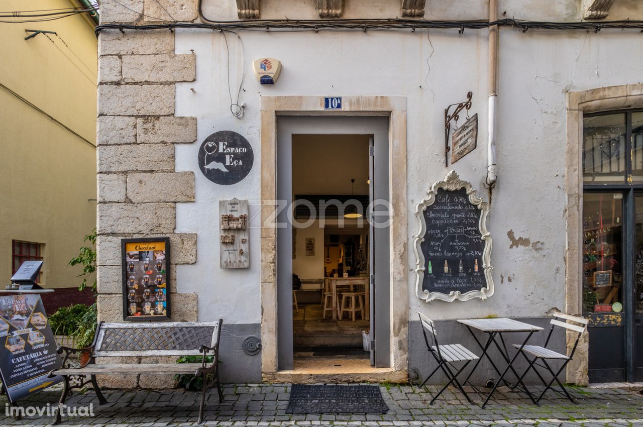 Trespasse do Espaço Eça, na Rua Direita, em Leiria