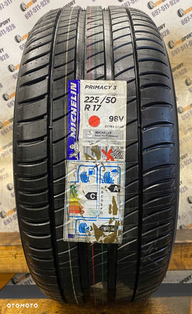 Michelin Primacy 3 225/50-17 98V Nowa - 1