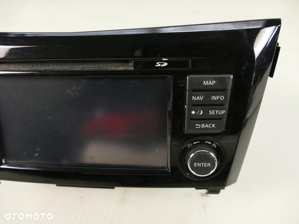 NISSAN QASHQAI J11 RADIO CD FM NAVI NAWIGACJA AUX - 3