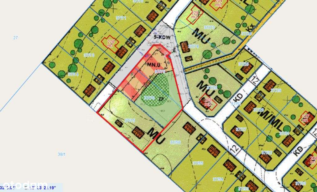 Działka budowlana pod budynki dwulokalowe! - Pełny obrazek: 4/5