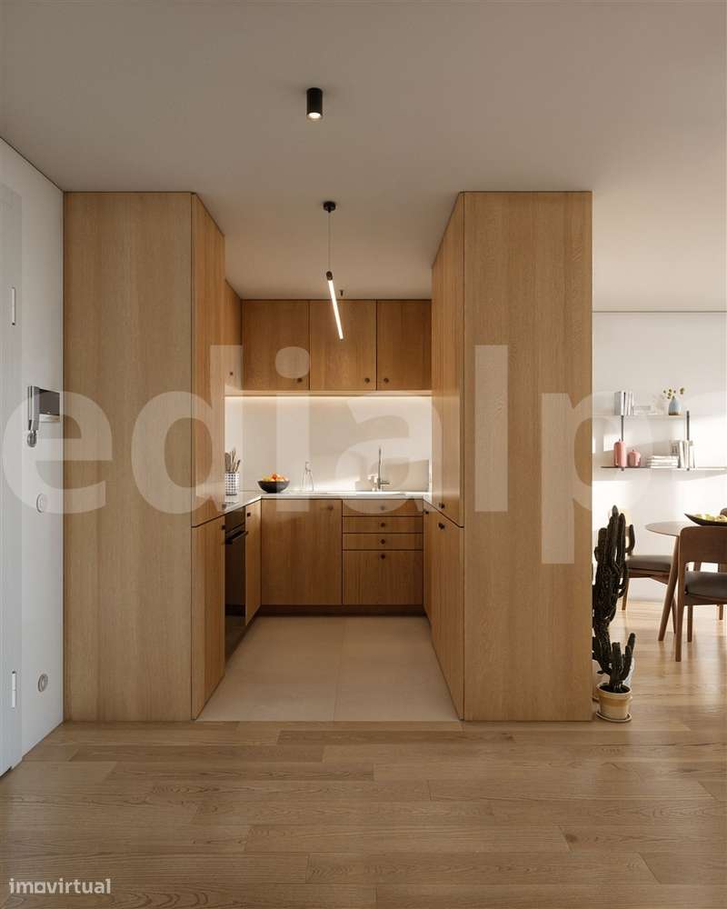 Apartamento T1 com terraço com 30 m2, Freixo-17