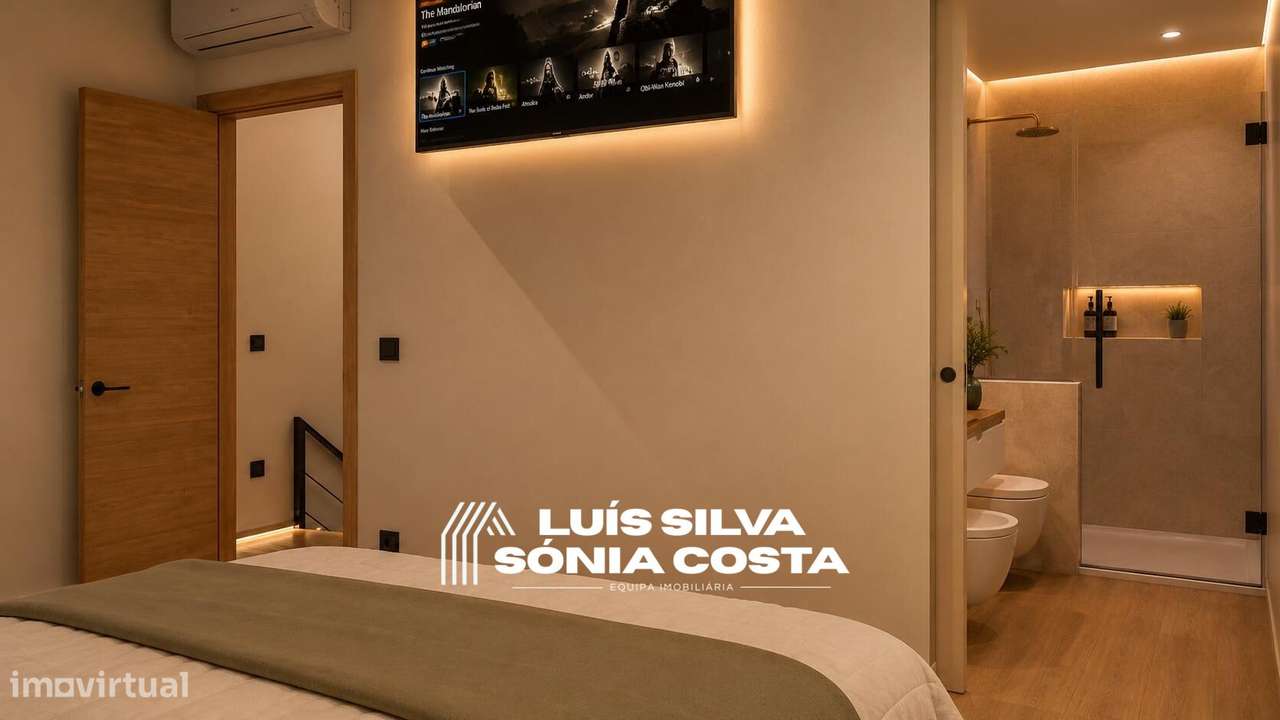 Moradia T3 de Design Contemporâneo | Totalmente Reconstruída |...-15