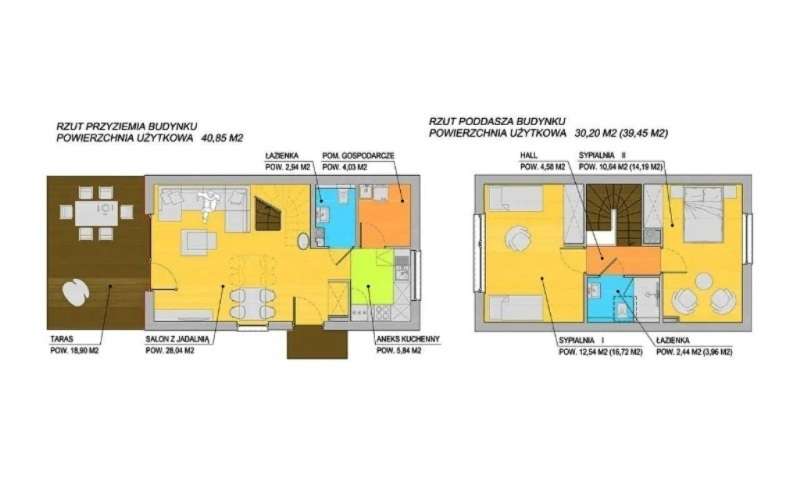 Smołdziński Las nowy  dom nad morzem 80,30 m2 z działką-11