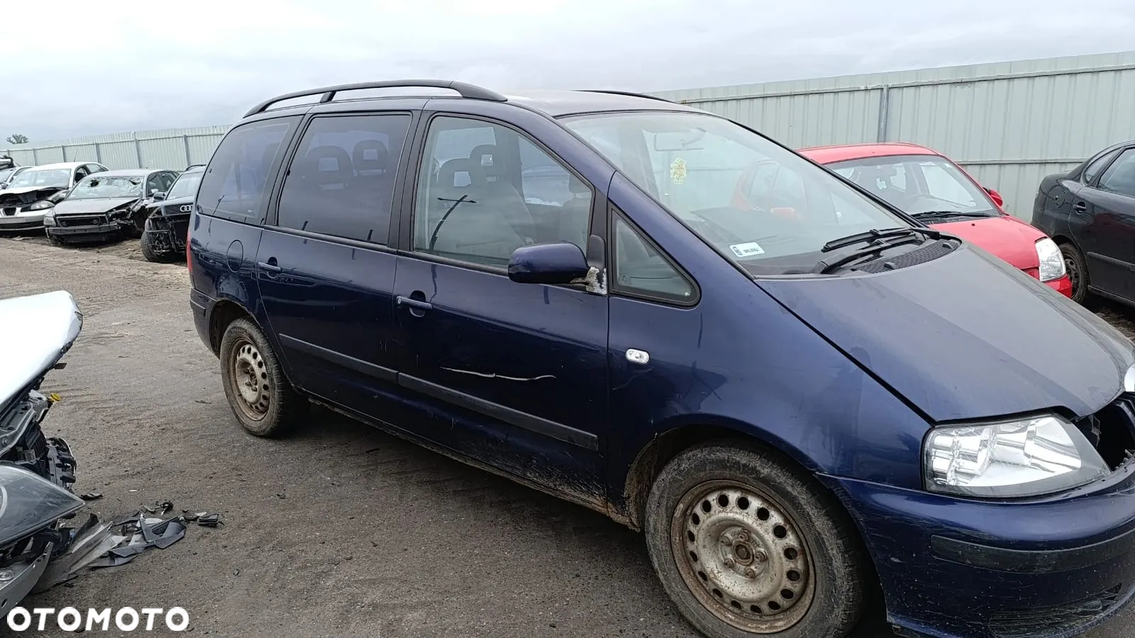 31443 SEAT ALHAMBRA I LIFT 2002 R 1.9 TDI NA CZĘŚCI SKRZYNIA 6B EEH KOD LAKIERU LB5N - 3