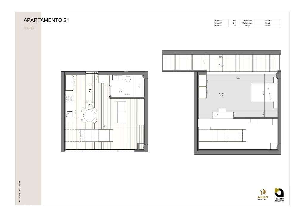 Apartamento T1 no Empreendimento Câmara Pestana-9