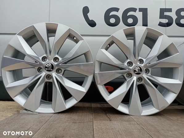 FELGI ALUMINIOWE 5x112 R18 8J ET44 SKODA ENYAQ KAROQ KODIAQ OCTAVIA SUPERB YETI - 5