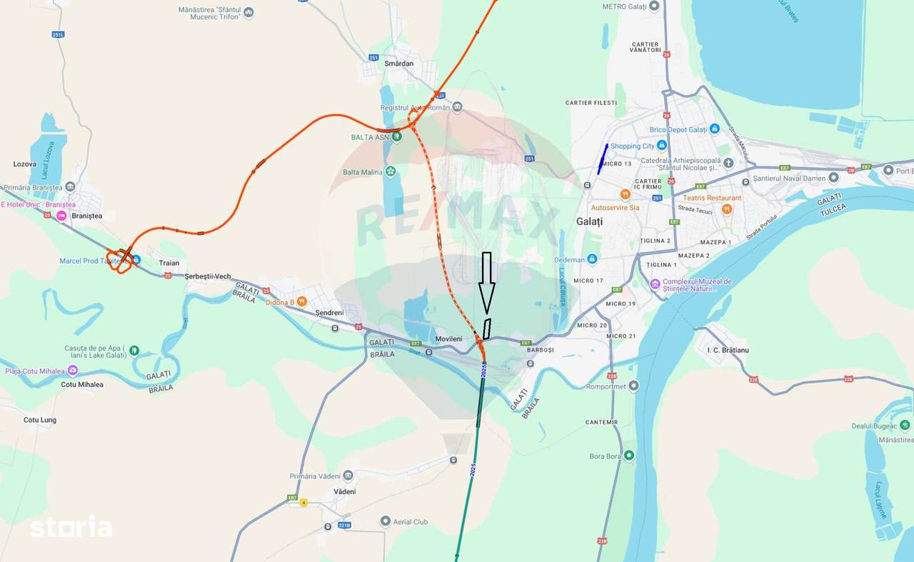 Oportunitate! Teren intravilan Galați, 6118 mp,  la Drumul Expres! - Imagine principală: 4/4