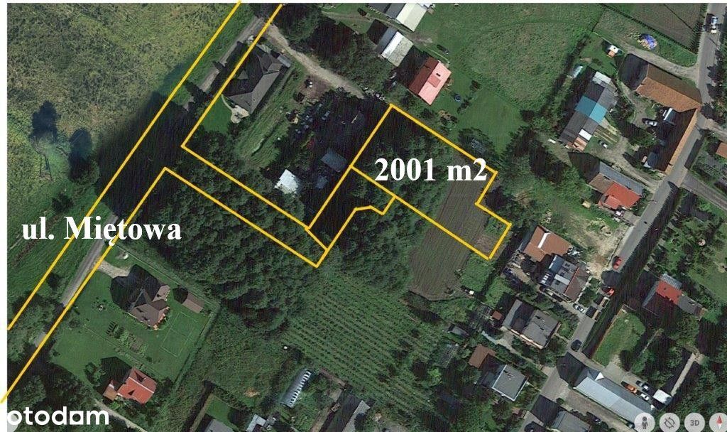 Kretomino działka budowlana 2001 m2