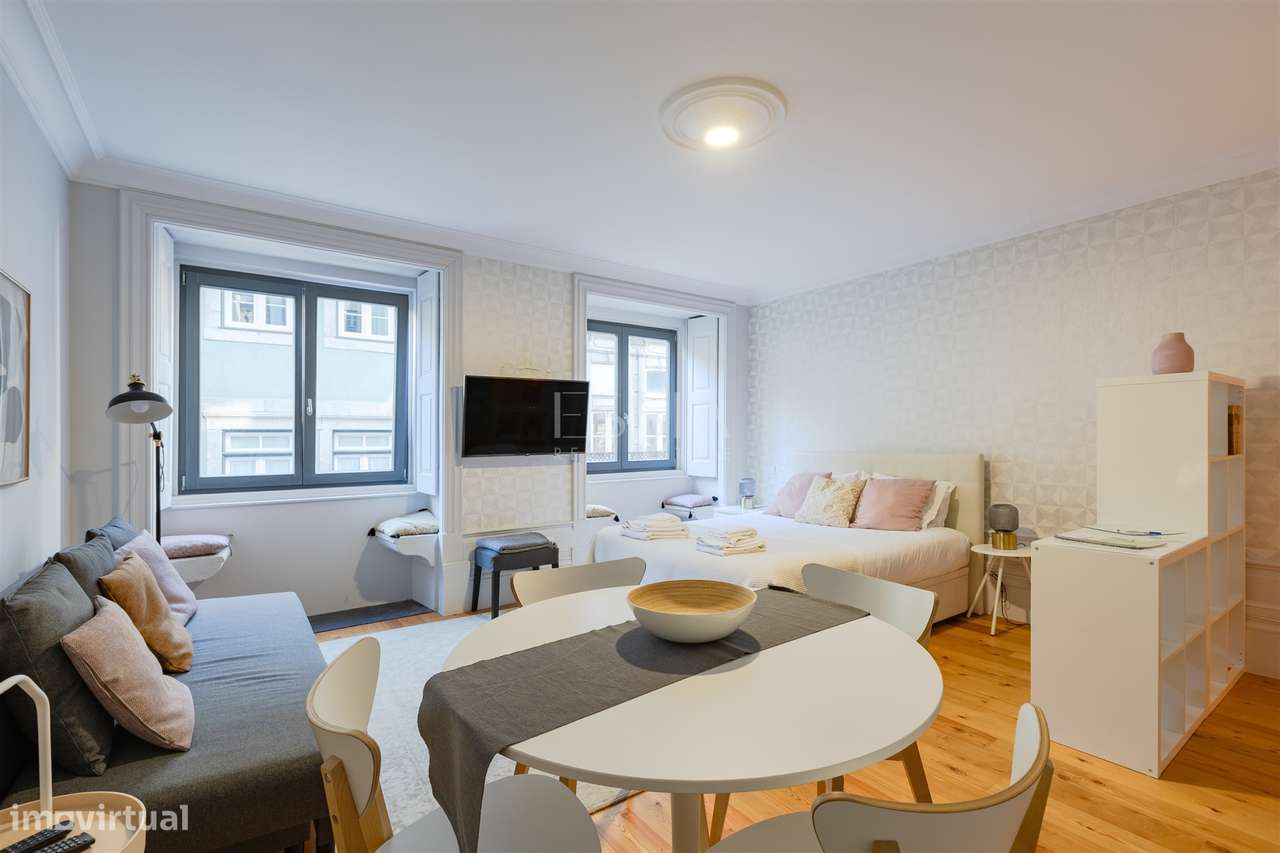 Apartamento T0 Mobilado e Equipado - Para Habitação ou AL | Cedofeita - Grande imagem: 3/20