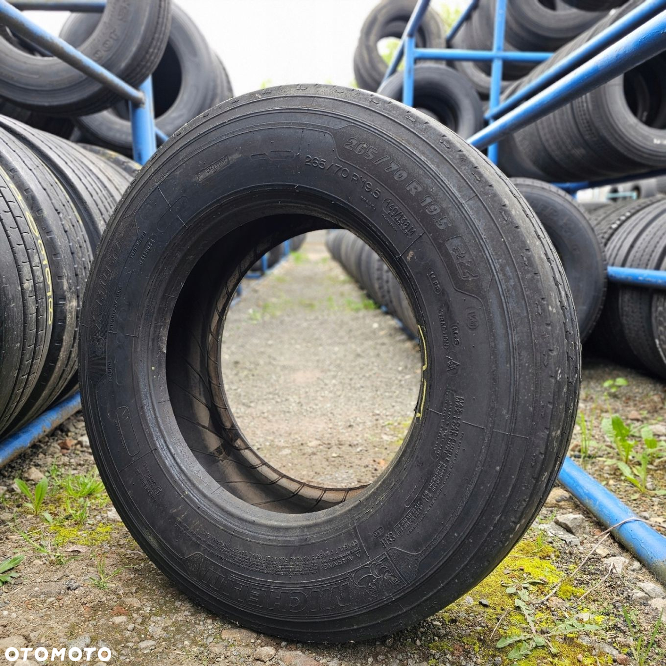 265/70R19,5 MICHELIN X MULTI Z 7mm OPONA UŻYWANA PROWADZĄCA PRZÓD U506 - 5