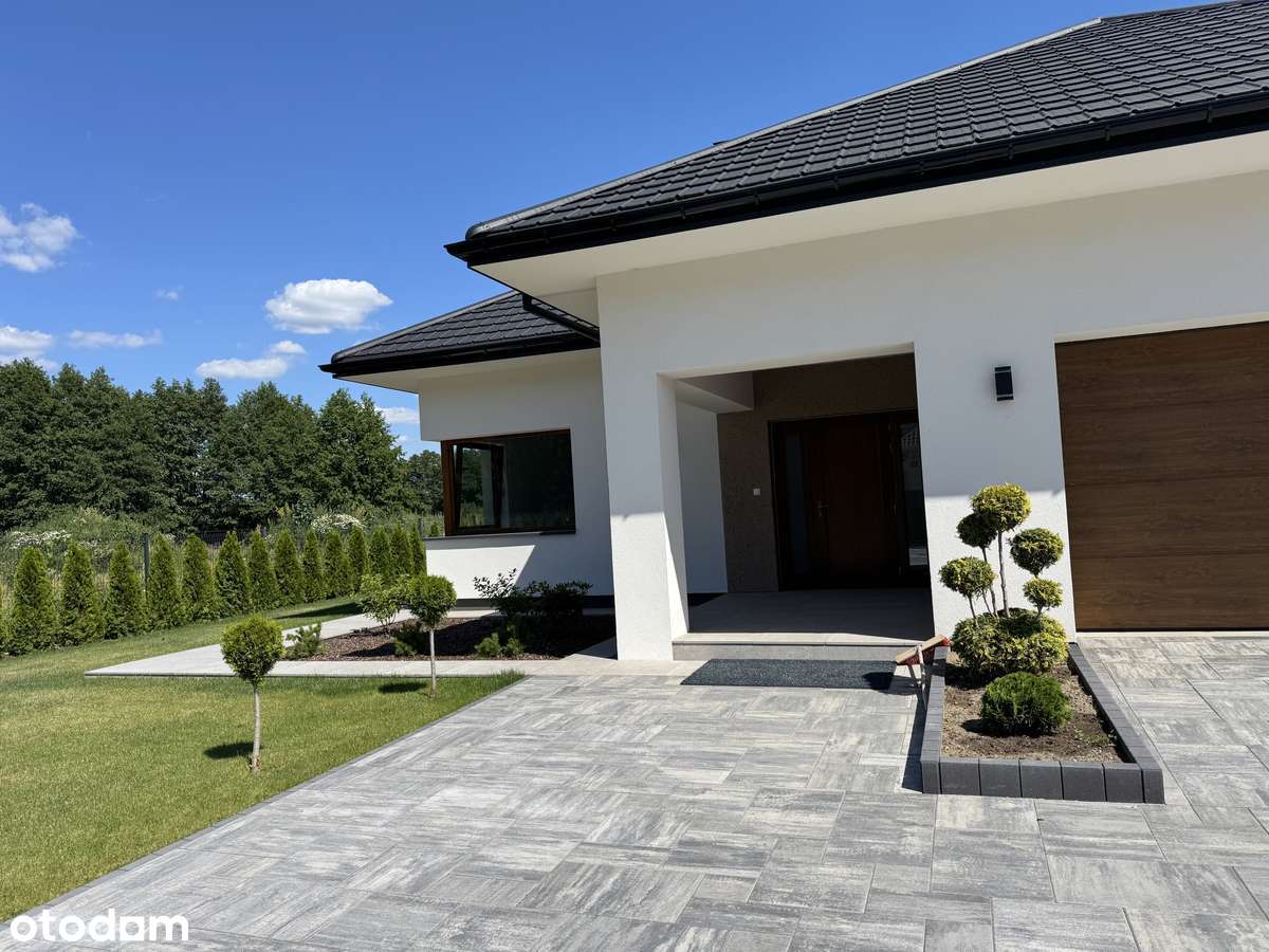 Nowoczesny, parterowy dom z pięknym ogrodem!-2