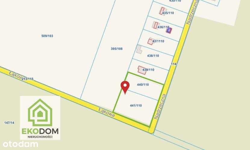 Dwie malownicze  działki pod lasem 1017 i 1957 m2 / Panoszów-16