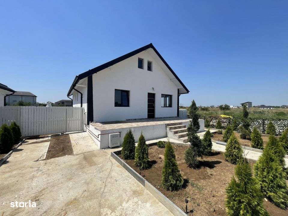 Clinceni, casa pe parter, 80mp, 3 camere, 2 bai, utilitati - Imagine principală: 2/15