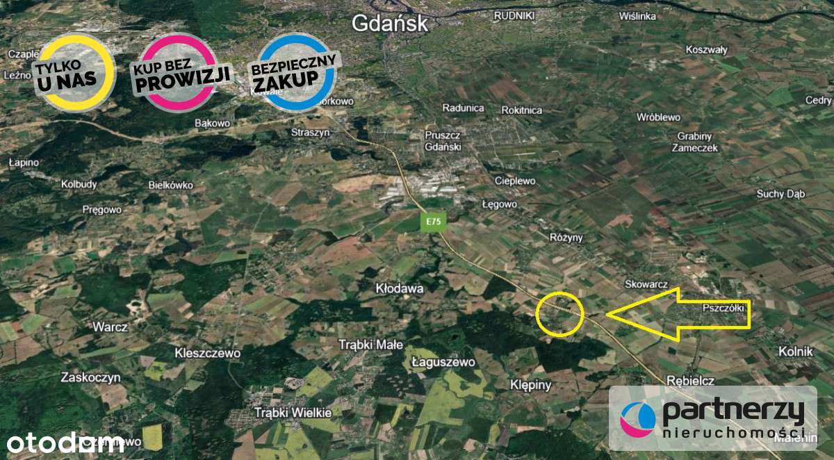 Ulkowy.Ciekawa działka mieszkaniowo-usługowa z Wz. - Pełny obrazek: 5/5