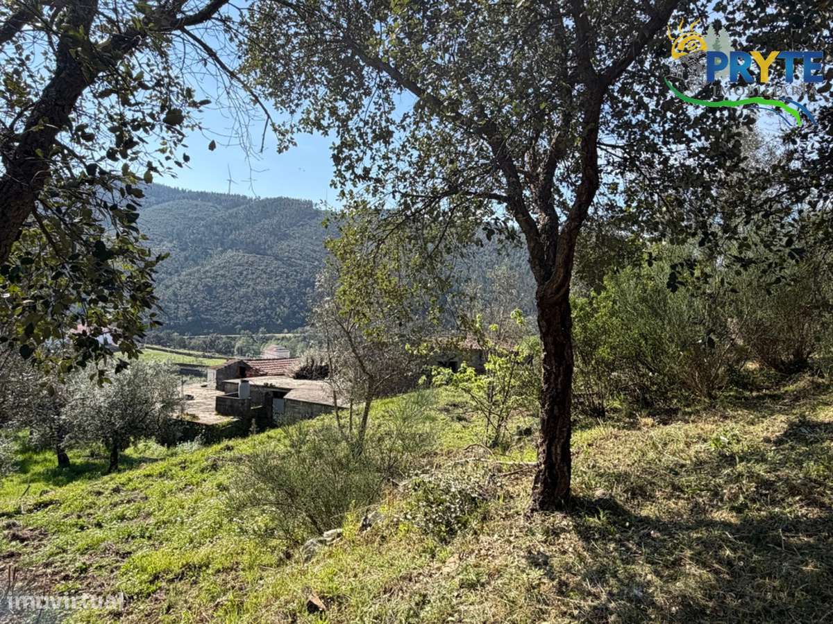 Ruína em pedra de xisto com boas vistas sobre a Aldeia e a Ribeira-24