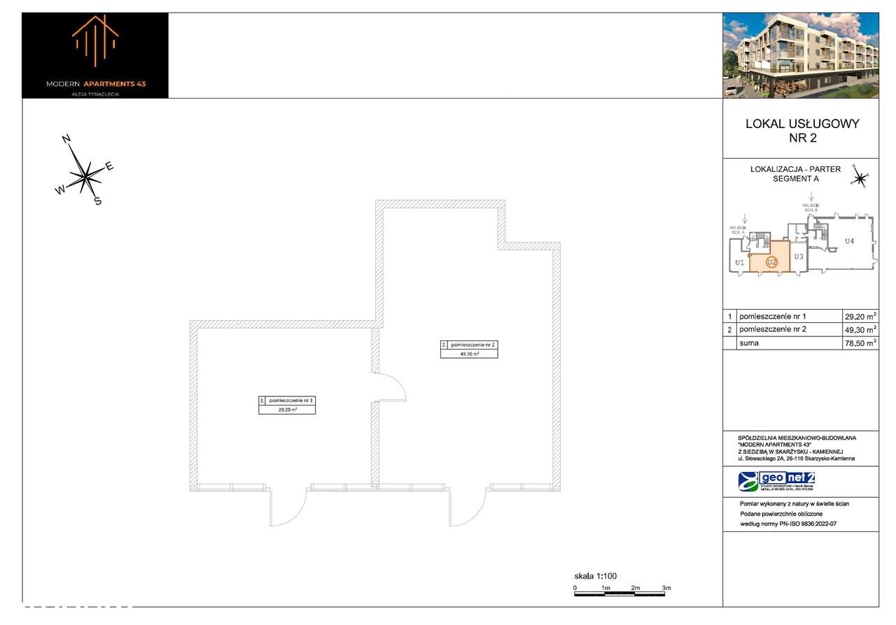 Lokal usługowy na sprzedaż, 78 m2, Tysiąclecia - Pełny obrazek: 5/5