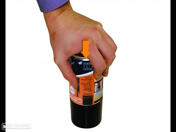 Spray de pintura de ponteira de escape 2 componentes preto brilhante Foliatec - 7