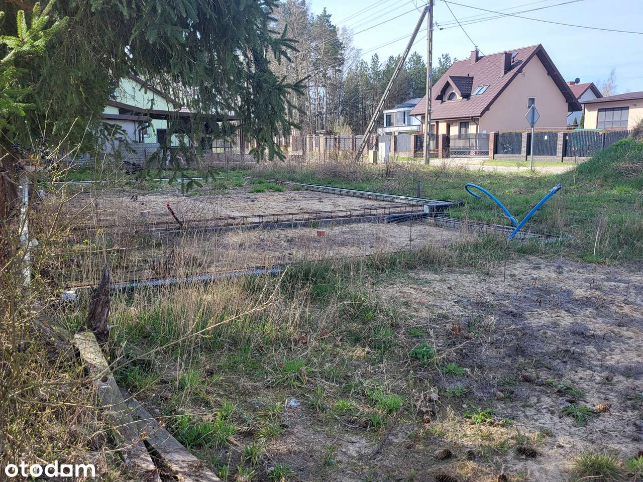 Działka budowlana z fundamentami | Cegłów, powiat miński | 376 m² - Pełny obrazek: 4/5