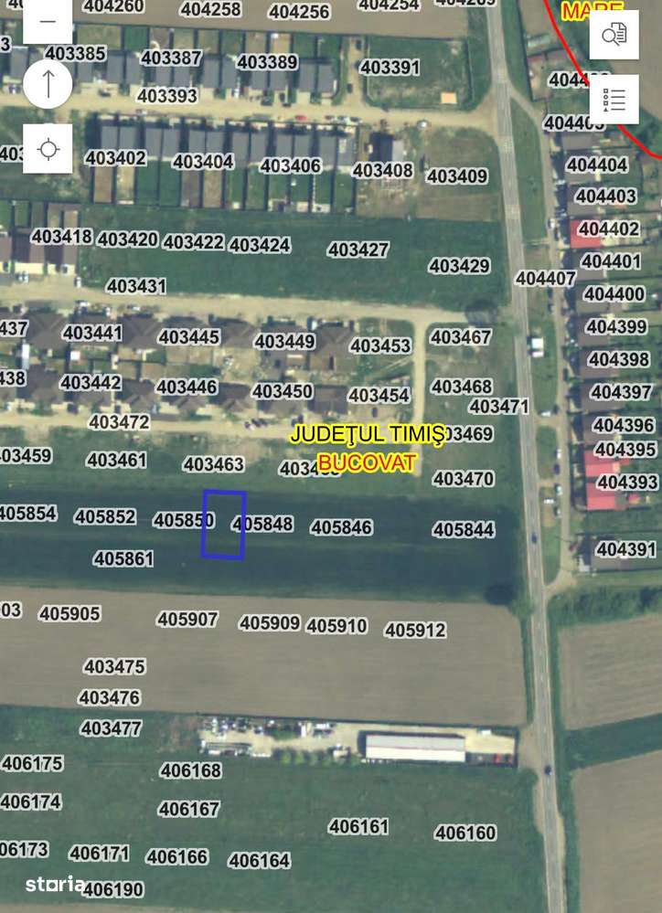 AV671 De vanzare 2 PARCELE la Bucovat, cu UTILITATI, 50m de asfalt - Imagine principală: 5/5
