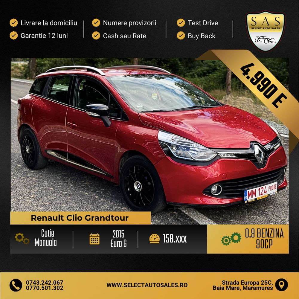 Renault Clio IV [2012 - 2019 0.9 Energy TCe Intens 2015