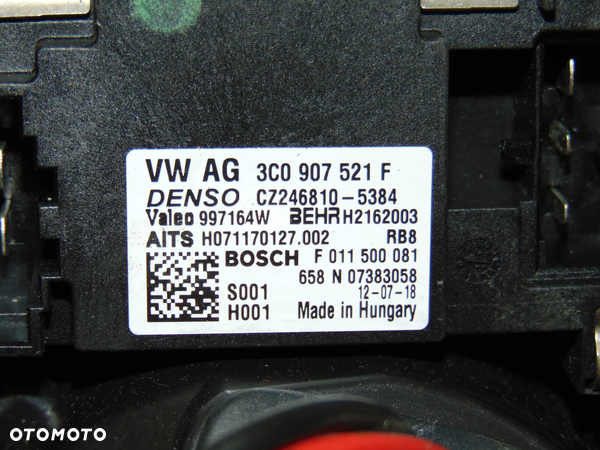 ORYGINAŁ dmuchawa wentylator nawiewu nagrzewnicy + moduł rezystor 1K1820015L 3C0907521F Audi A3 8P VW Volkswagen Passat B6 B7 Golf 5 V Touran I Caddy 3 III Jetta EUROPA - 14