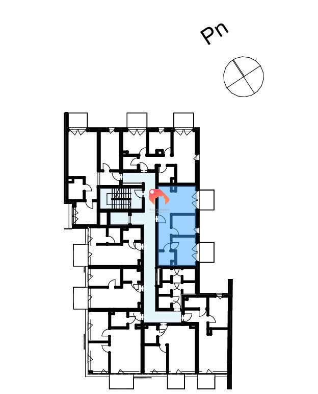 44,7m2 3 Pokoje deweloperskie Bez Pcc I Prowizji - Pełny obrazek: 5/5