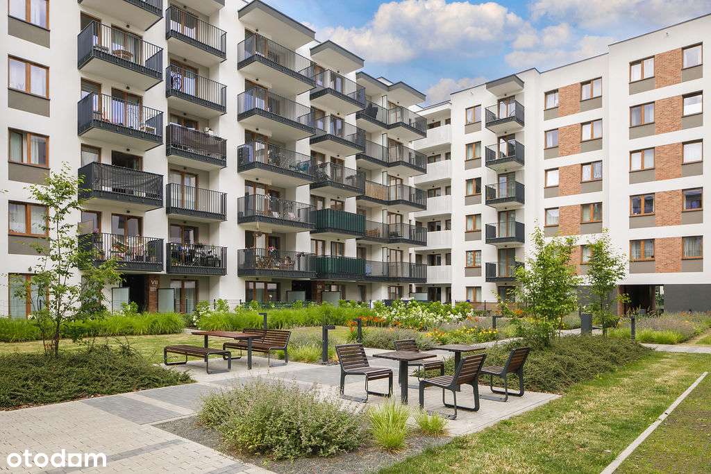 2 pok| 41m2 | Umeblowane | 2 ogródki | 0% prowizji-11