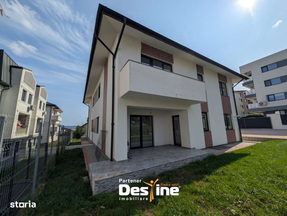 Duplex modern P+1+Pod 120 mp 4 camere finisaje premium pozitie excelen - Imagine principală: 4/19