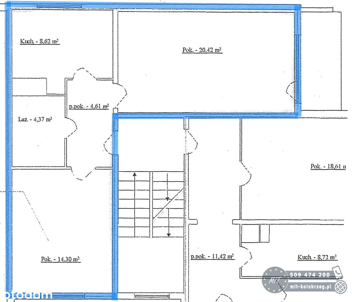 Mieszkanie 2 pok, na osiedlu Ogrody 1500m od plaży-14