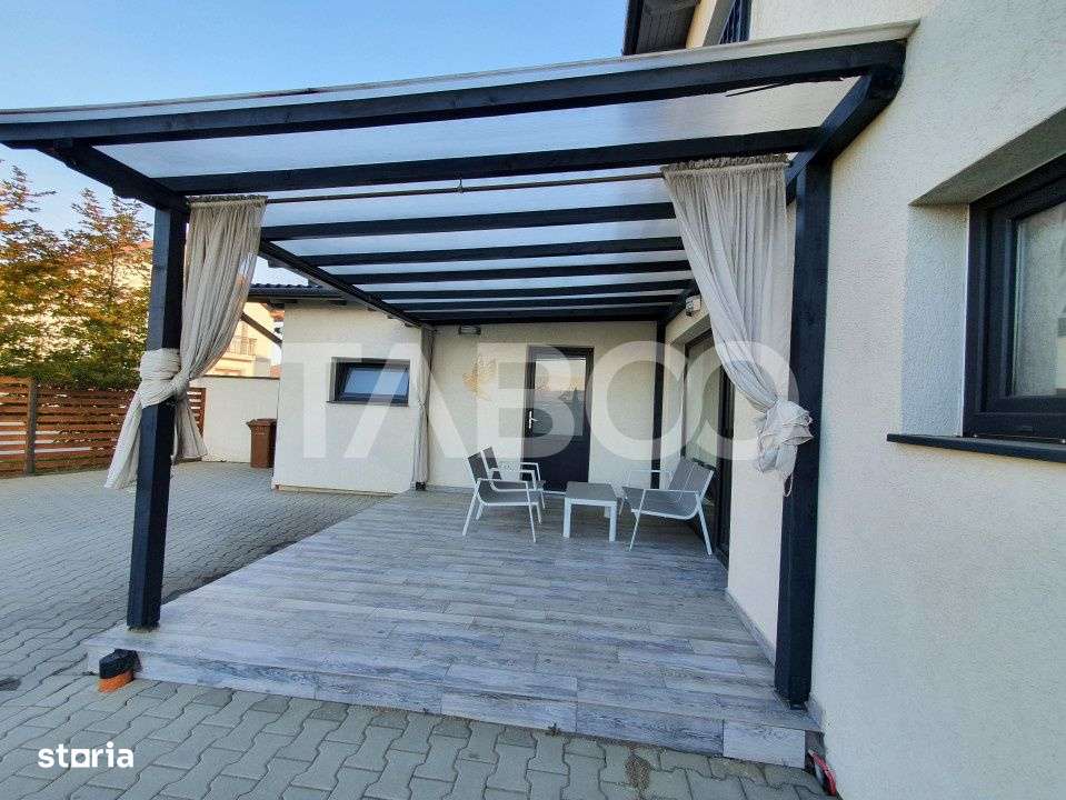 Casa moderna de inchiriat cu 4 camere si curte in Selimbar - Imagine principală: 3/18