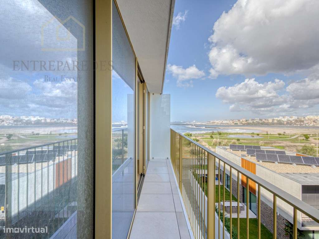 Apartamento T2 para comprar, junto ao mar e o rio com excelentes ac... - Grande imagem: 2/33