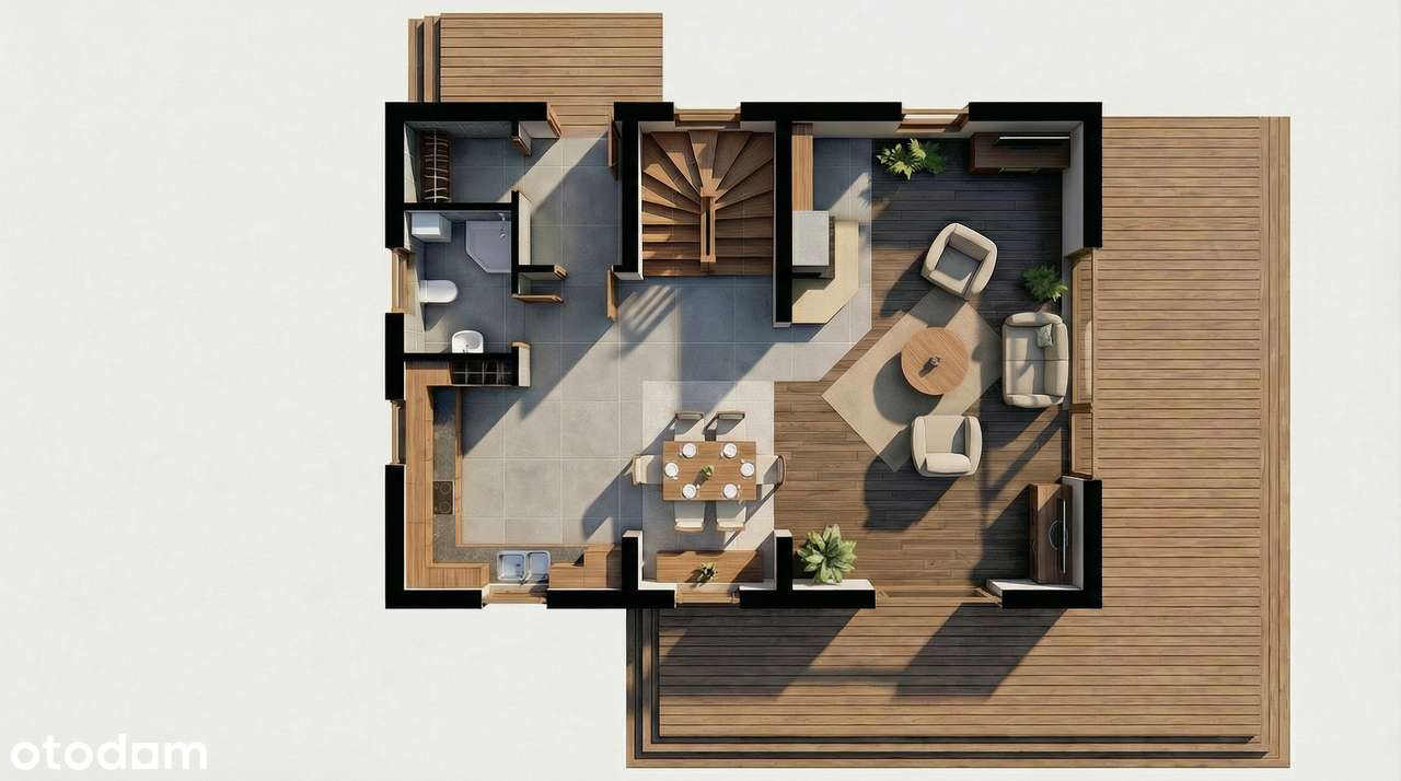 Osada Rastoka - kompleks 3 domów w góralskim stylu-18