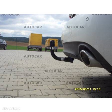 Carlig de remorcare pentru Audi A 6 - 4 usi, sistem demontabil automat - vertical - din 03.2011/- - 7