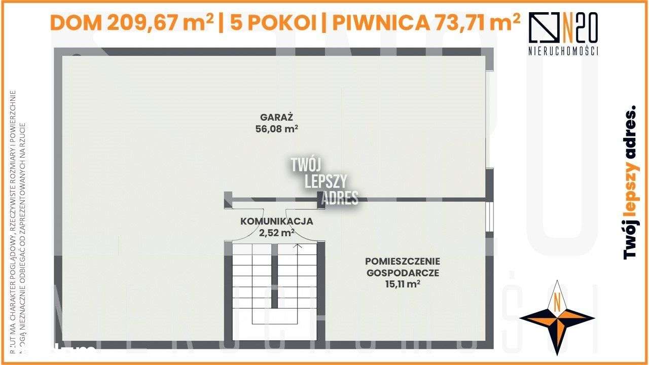 Nowy|Pompa Ciepła|245 m2|Fotowoltaika|Garaż - Pełny obrazek: 4/20