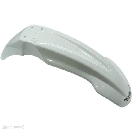 guarda lamas dianteiro ufo branco honda cr / crf - 1