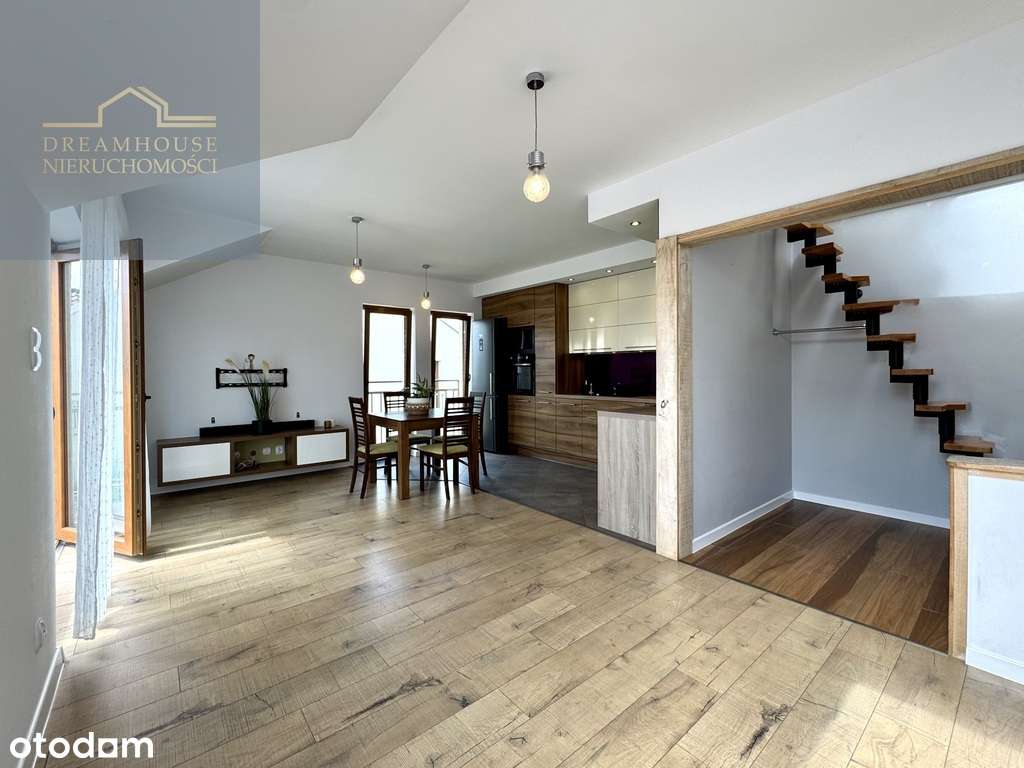 2 pokoje/balkon/1. piętro/strych + m.park.-8