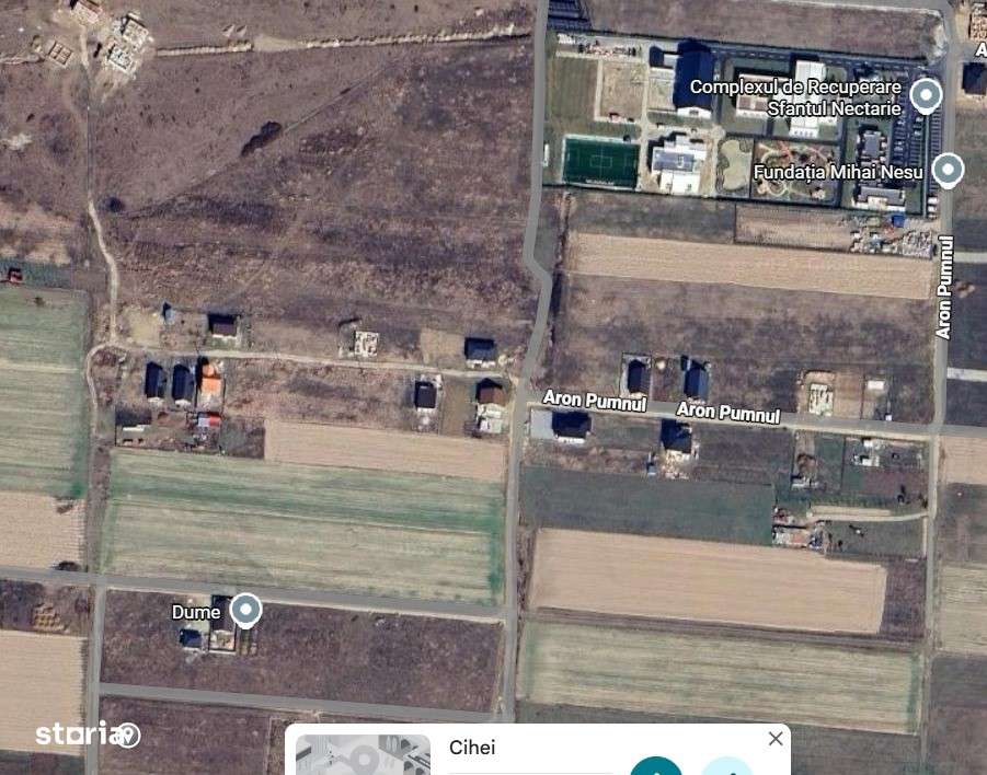 Teren intravilan Cihei – 809 mp, acces rapid Oradea - Imagine principală: 3/4