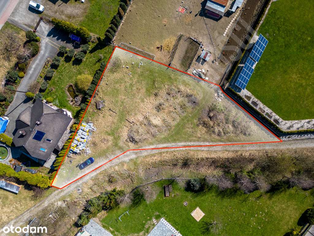 Działka na cele budowlane - Maków Podhalański - Pełny obrazek: 5/9