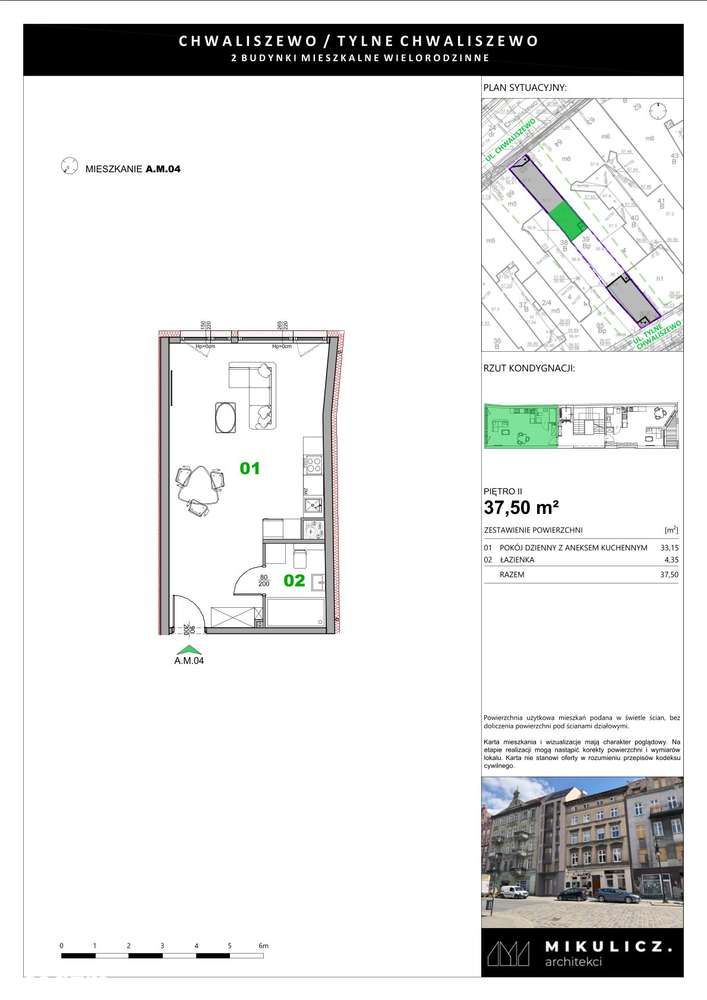 Kawalerka z możliwością wydzielenia sypialni w centrum Poznania | A.M4 - Pełny obrazek: 3/16