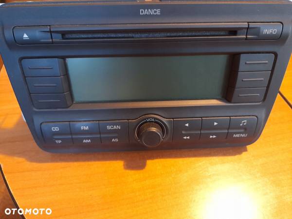 RADIO SKODA FABIA II ROOMSTER OEM 5J0035161A EURO - 2